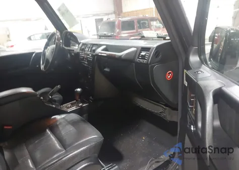 2002 Mercedes-Benz G 500 z USA, uszkodzony, nr VIN WDCYR49E52X128365